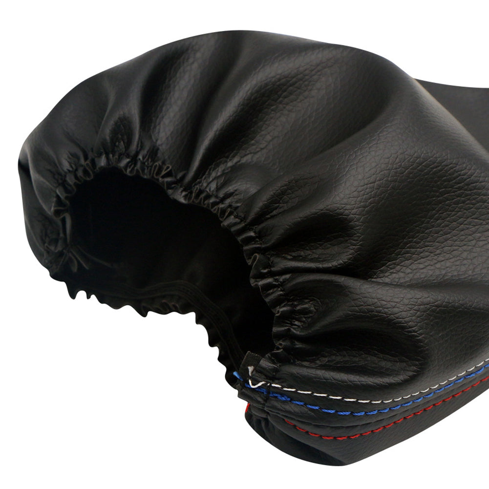 Автомобильные хомуты переключения передач, чехол для ручного тормоза, чехол для багажника BMW 3 серии E36 E46 E30 E34 M3 Z3, черные кожаные аксессуары M