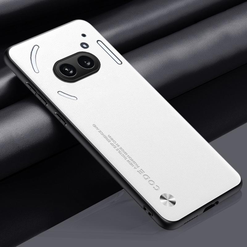 Роскошный чехол из искусственной кожи для Nothing Phone 2A Phone2A задняя крышка матовый TPU силиконовый противоударный чехол для телефона с полной защитой Coque