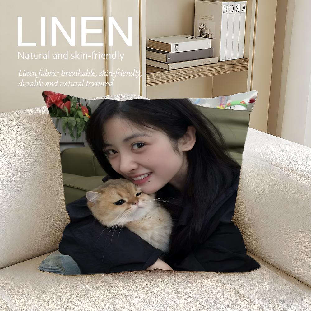 Music Shen Yue Cushion Cover Pillowcase Set Pcs x x Breathable Washable Sofa Cushion Cover