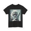 Tracking Bigfoot In the Winter Wilderness Men Women Short Sleeve T-Shirt