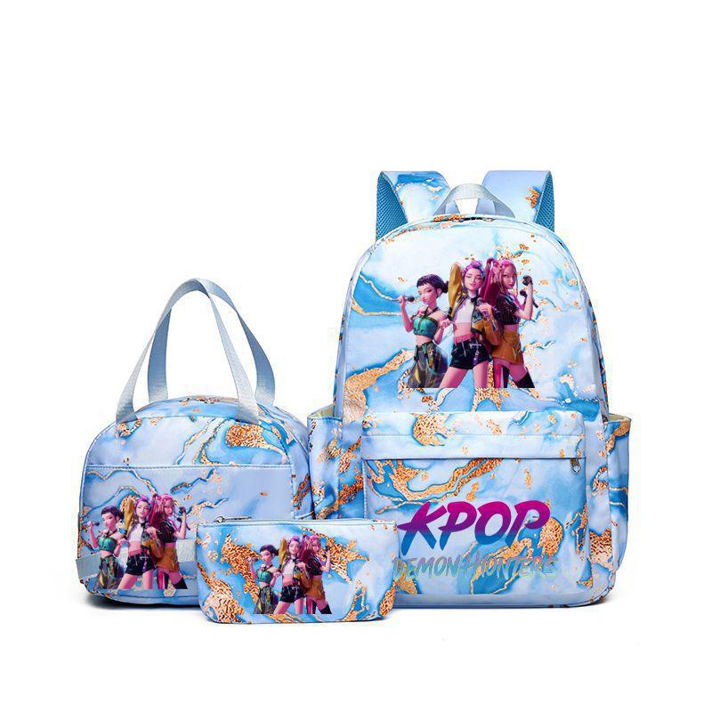 Kpop Witch Hunter Girl Group Heat Transfer Printing Schoolbag Middle And High School Large Capacity Student Casual Backpack
