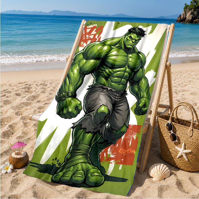 The hero Mighty Transformation Beach Towel Microfiber Beach Towel, Lightweight and Quick-Dry, for Summer Travel, Swimming Pool Fan Birthday Gift