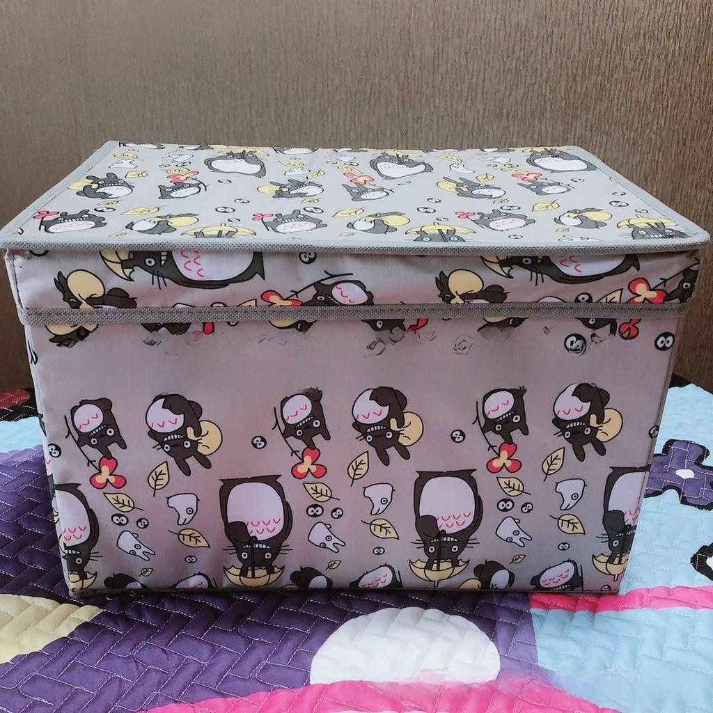 Collapsible Storage Bin With Hello Kitty Kuromi Print Design For Kids Room And Bedroom