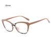Vintage Cat Eye Women Eyeglasses Simple Multicolor Rim Blue Light Blocking Spectacles  New Trendy Ins  Design Eyewear