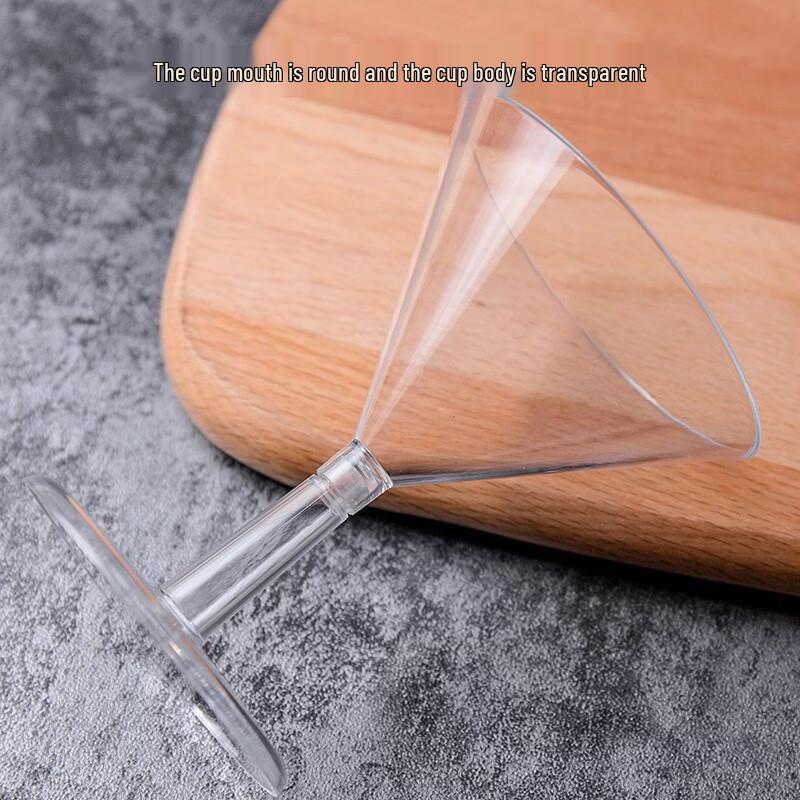 Jinwuyuan Disposable Mousse & Dessert Cups with Lids