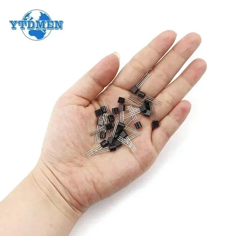 50 шт. TO-92 транзистор BC547 BC557 NPN PNP триодные транзисторы комплект электронных компонентов