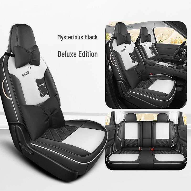 Leapmotor A10 Leather Seat Covers: All-Season, Full Coverage Car Seat Cushions