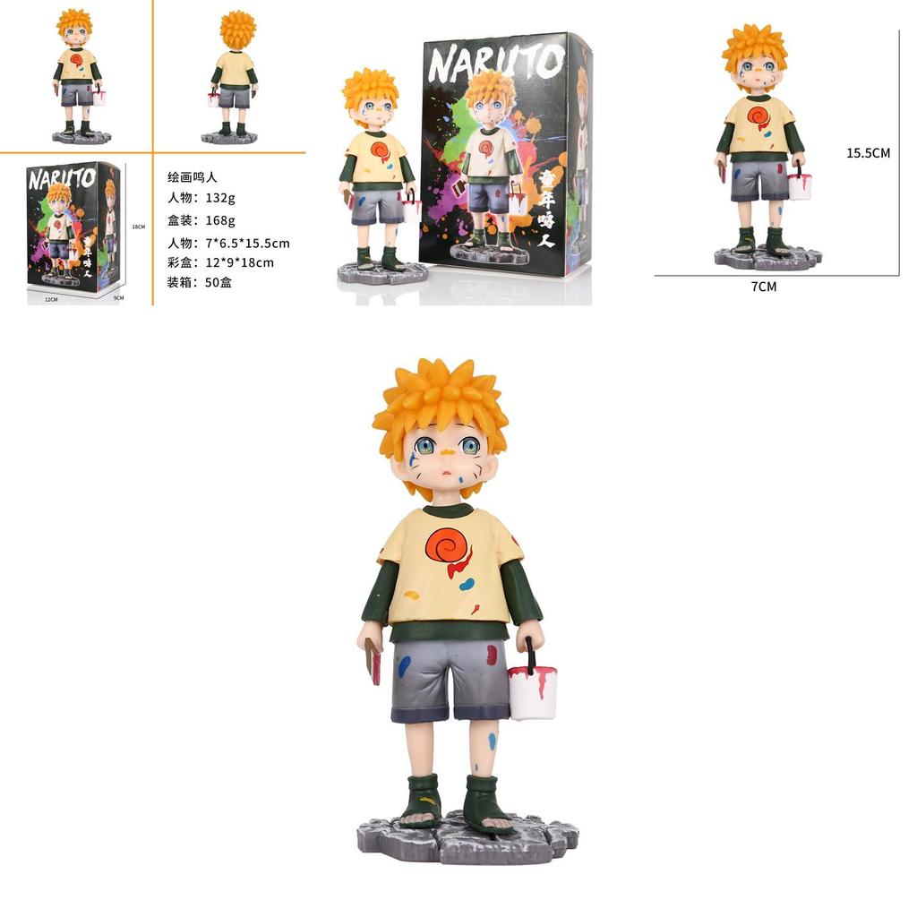 Pvc Young Naruto Uzumaki Figure Cute Design For Anime Fans And Home Decoration
