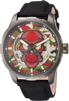 [Alkaftura] Часы Skull Skeleton 8618SSG-RD мужские черные