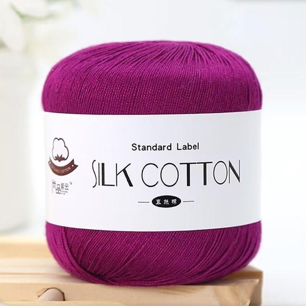 Мягкий Молочный Хлопок DIY Пряжа для Вязания Ручная Вязка Крючком Вязание Рукоделие