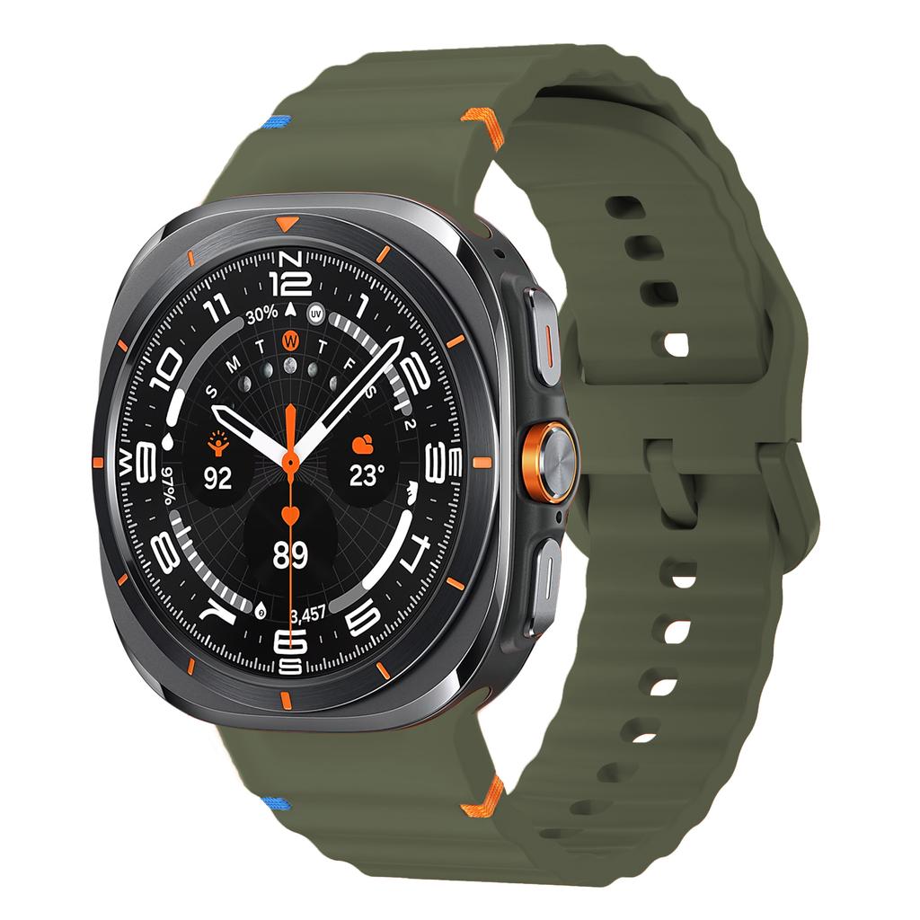 Band for Samsung Galaxy Watch 8 Strap Silicone Bracelet correa Galaxy Watch ultra 47mm 7 6/6 Classic/5 pro/4 44mm 40mm 43mm 46mm
