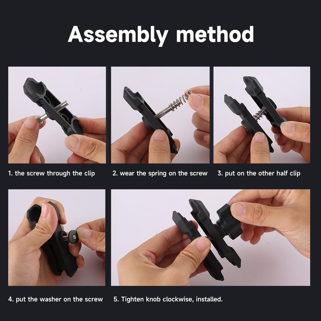 Reliability Aluminum Alloy RAM Mount with Double Socket Arm for 25mm /1-Inch Ball Mount Base Easy To Use Accessories