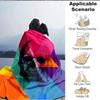 1pc Skull Spectrum Blanket, Lightweight Flannel Throw Blanket For Sofa, Bed, Travel, Camping, Living Room, Office, Couch, Chair, And Bed