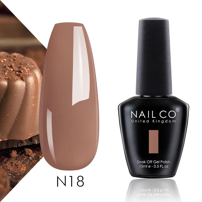 NAILCO 15 мл осень-зима коричневый кофейный гель для ногтей дизайн ногтей хаки телесного цвета серия блестящий маникюрный набор УФ-гель для ногтей