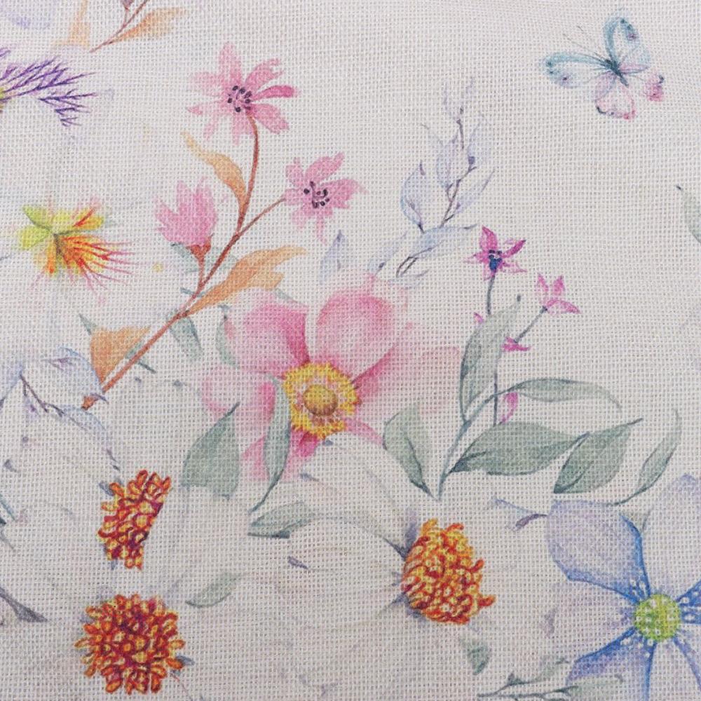 13*72 Inch Table Runners Linen Tea Table Decorative Cloth Proluxe Flower Table Flag Kitchen