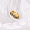 Simple Striped Twist Ring, Ethnic Style Ring, Jewelry, Art
