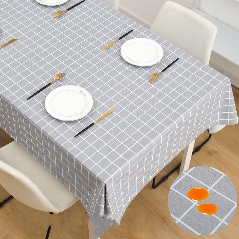 Роскошная высококачественная водонепроницаемая и маслостойкая скатерть из ПВХ, не требующая мытья, прямоугольный бытовой стол, чайный столик и настольная ткань