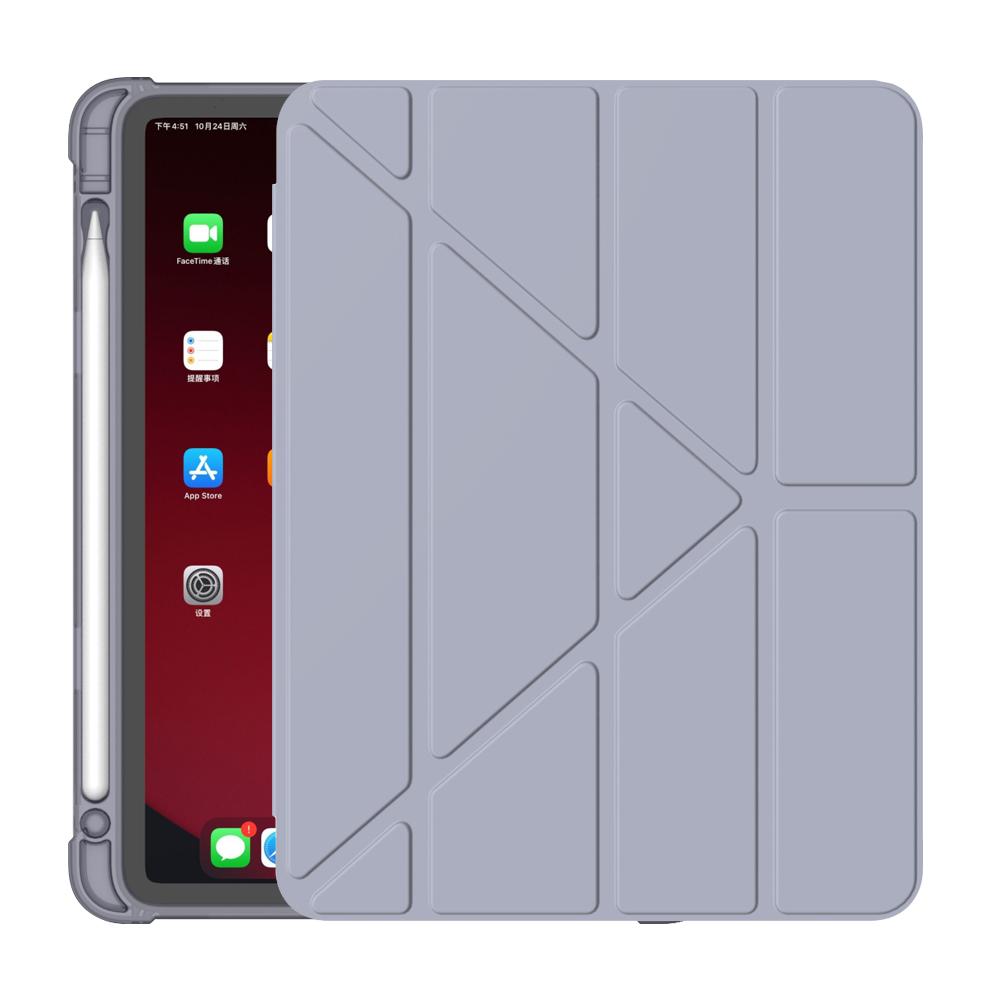 Popular Ranking PU Leather Stand TPU Silicone With Pencil Holder for iPad Pro 11 20 2021 Shockproof Tablet Cover Smart Flip Case