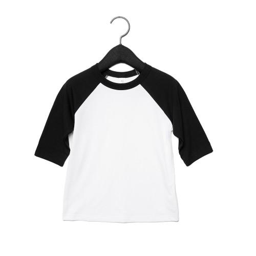 Bella + Canvas Toddler 3/4 Sleeve Baseball T-Shirt