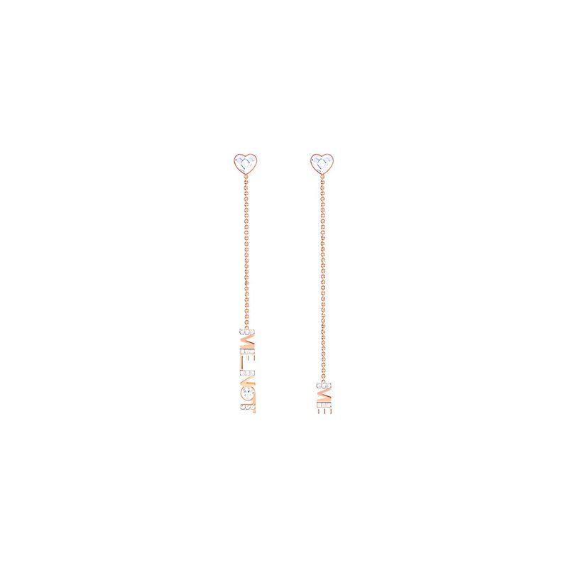 Swarovski Melt Your Heart Romantic Playful Earrings Women earrings White 5446016