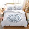 Luxury Queen Size Duvet Cover Pillowcases Bohemia Comforter Bedding Sets Mandala 228X228Cm 200X200 Bed Cover Set Ropa De Cama