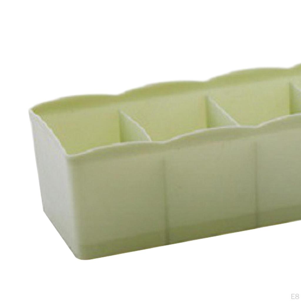 Органайзер для ящиков шкафа, коробки для бюстгальтеров, разделитель для косметики, хранение, 5 ячеек, порядок для носков