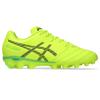 Asics DS LIGHT JR GS 1104A054 Soccer Size 750 Size 2E Shoes, Unisex, (Safety Yellow/Black), 24.0 Cm,