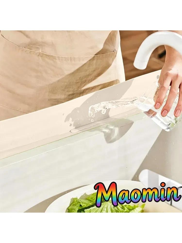 Silicone side for sink Spray protection, on suction cups, 40 cm.