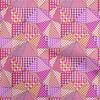 Cotton Flex Fuschia Pink Fabric Check Patchwork Sewing Craft Projects Fabric Prints By Yard 40 Inch