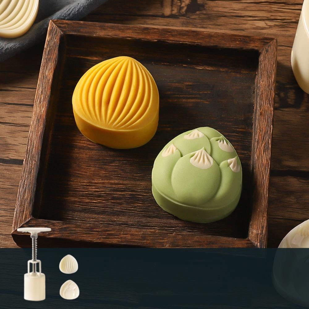 Plastic Chinese Pastry Embossing Mold Non-Stick Cookie Mold Mooncake Mold Mid-Autumn Festival