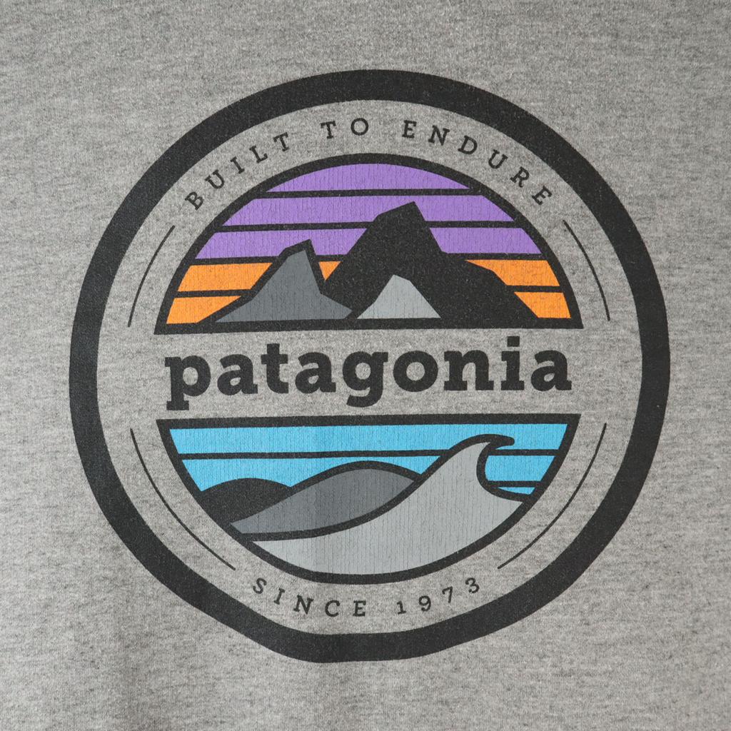Patagonia Толстовка с молнией M серая 63000SP14 Детская Б/У