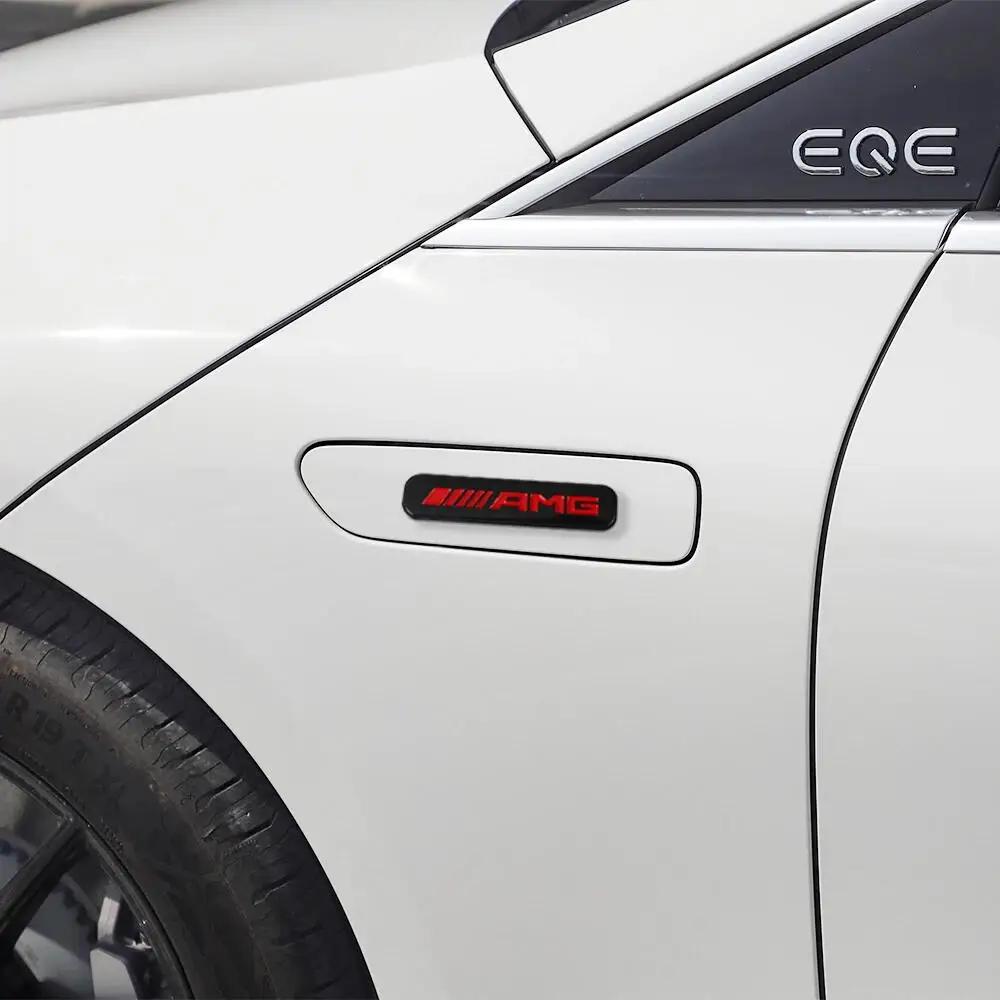 1pcs ABS Car AMG Emblem Body Trunk Sticker Decoration Badge Accessorie for Mercedes Benz AMG E R S Class W176 W204 W212 W108RR1