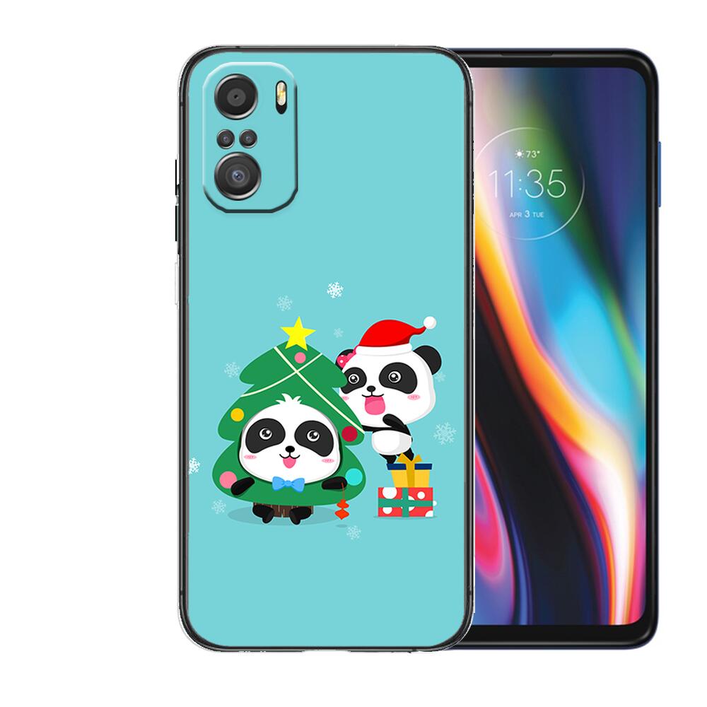 Super Cute Panda Phone Case For Xiaomi Mi 11 Lite Pro Ultra 10s 9 8 MIX 4 FOLD 10T 5g Black Cover Silicone Back Prett