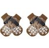 4 Pcs Waterproof Anti-slip Dog Socks, Suitable For Dogs & Cats Indoor Outdoor Wear Designed For Don't Like Shoes And Older Pets