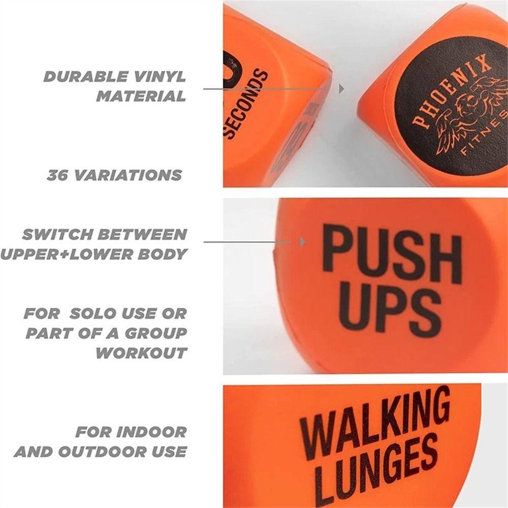 Routines Lunge Jumping Jack Push Up Exercise Dice Fitness Decision Dice Fitness Dice Workout Dice