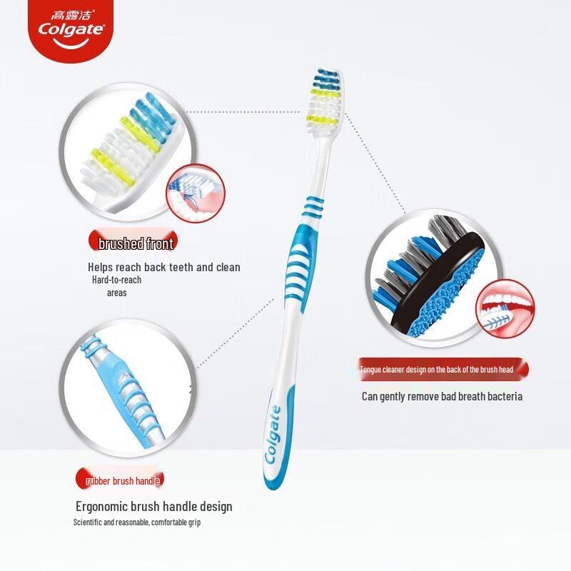 Colgate Clean Toothbrush 6-Pack