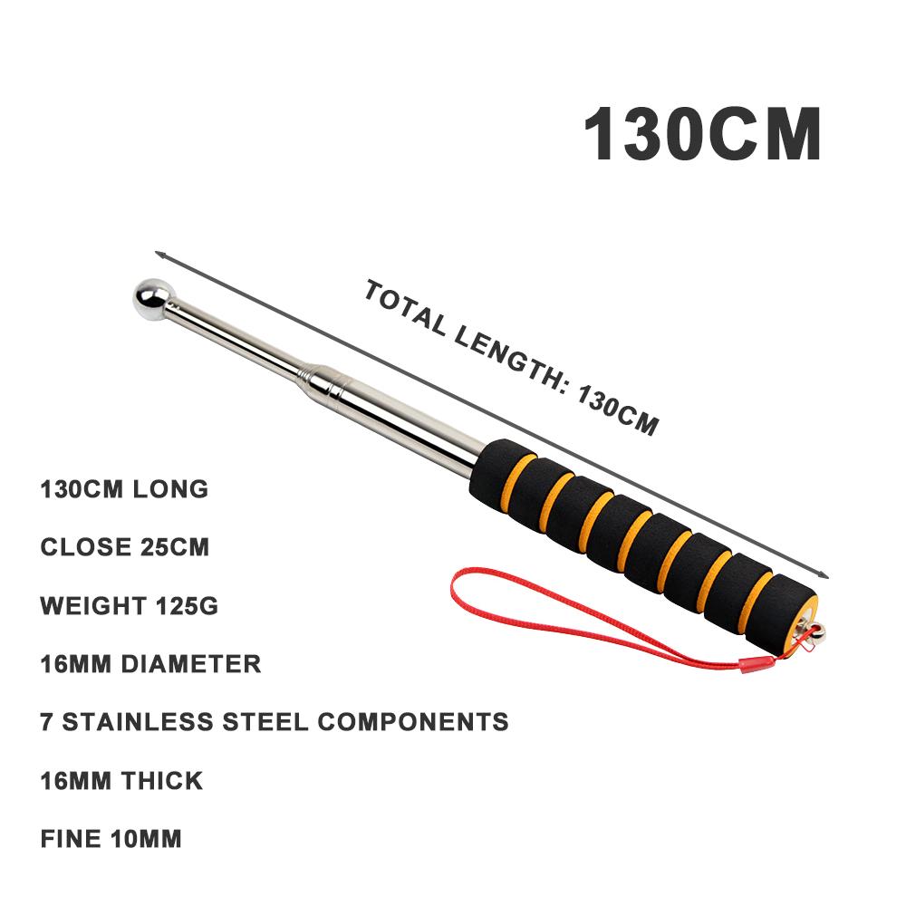 1.3M~2M пустотелый барабанный молоток для осмотра дома, пустотелый барабанный молоток из нержавеющей стали, телескопический барабанный молоток для обнаружения плитки