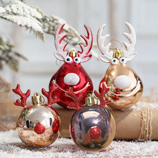 Подвеска в виде елочного шара. Полезное украшение. Изысканный кулон в виде елочного шара. Мультяшное животное. Рождественская вечеринка. Подвеска в виде шара.