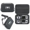Waterproof PU Portable Carrying Case for DJI Mini 5 Pro with Shoulder Strap (Black for RC 2 Transmitter)