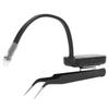 Eyelash Grafting Tweezers Light Lightweight LED Glue Curing Eyelash Extension Light with Tweezers for Beauty Salon