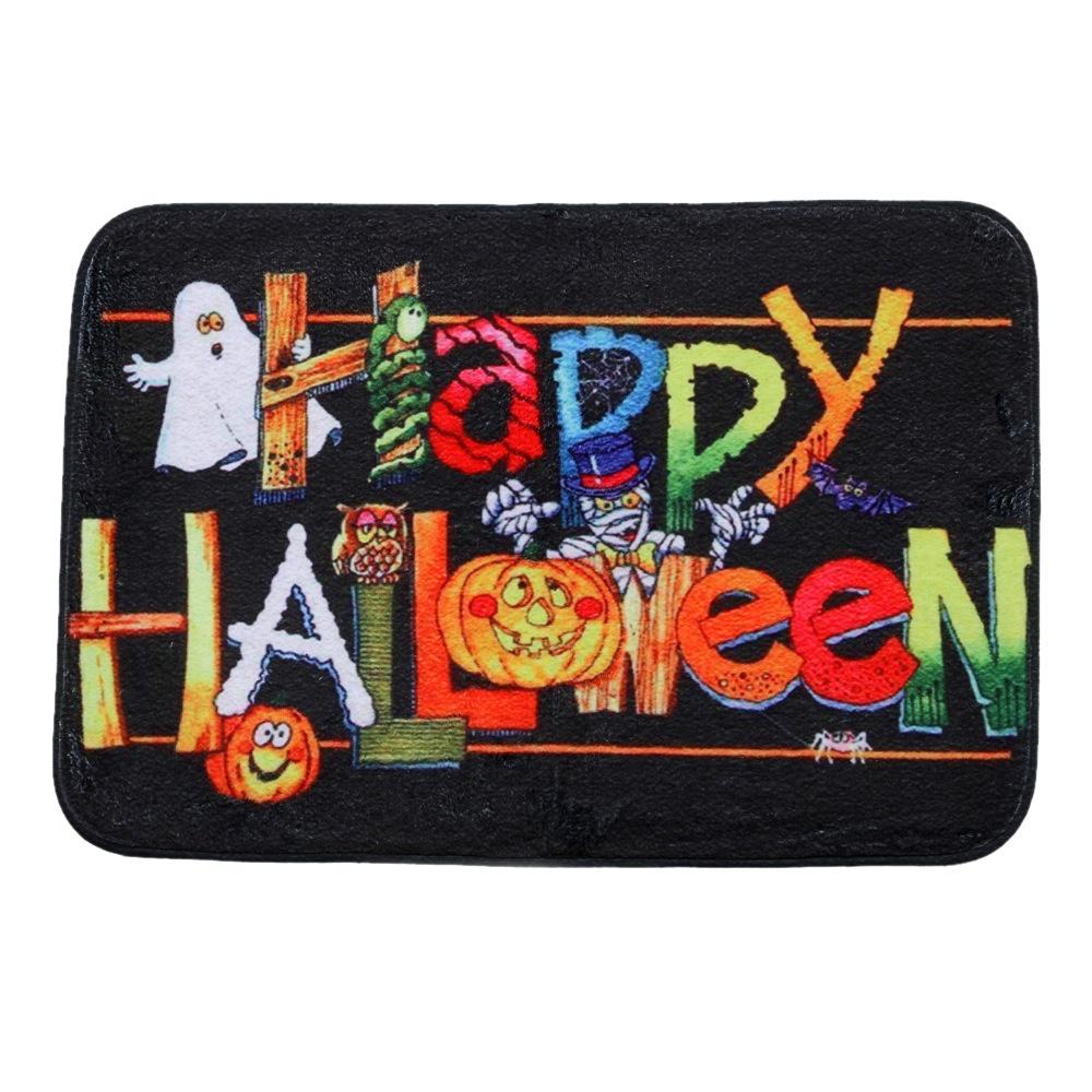 Premium Quality Halloween Floor Rug With Non Slip Design For Front Door Home Decor