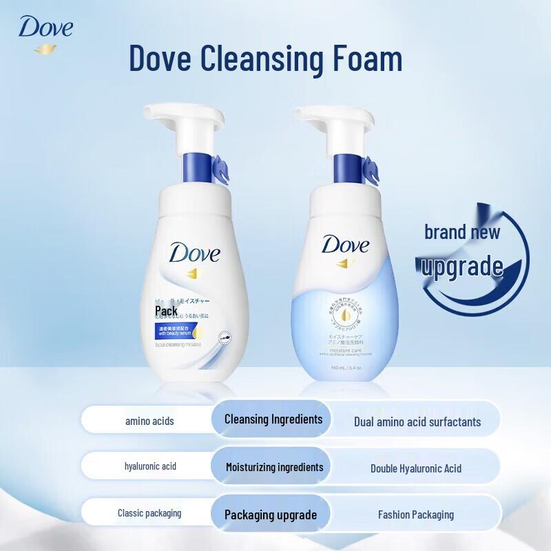 Dove Hydrating Foaming Face Wash