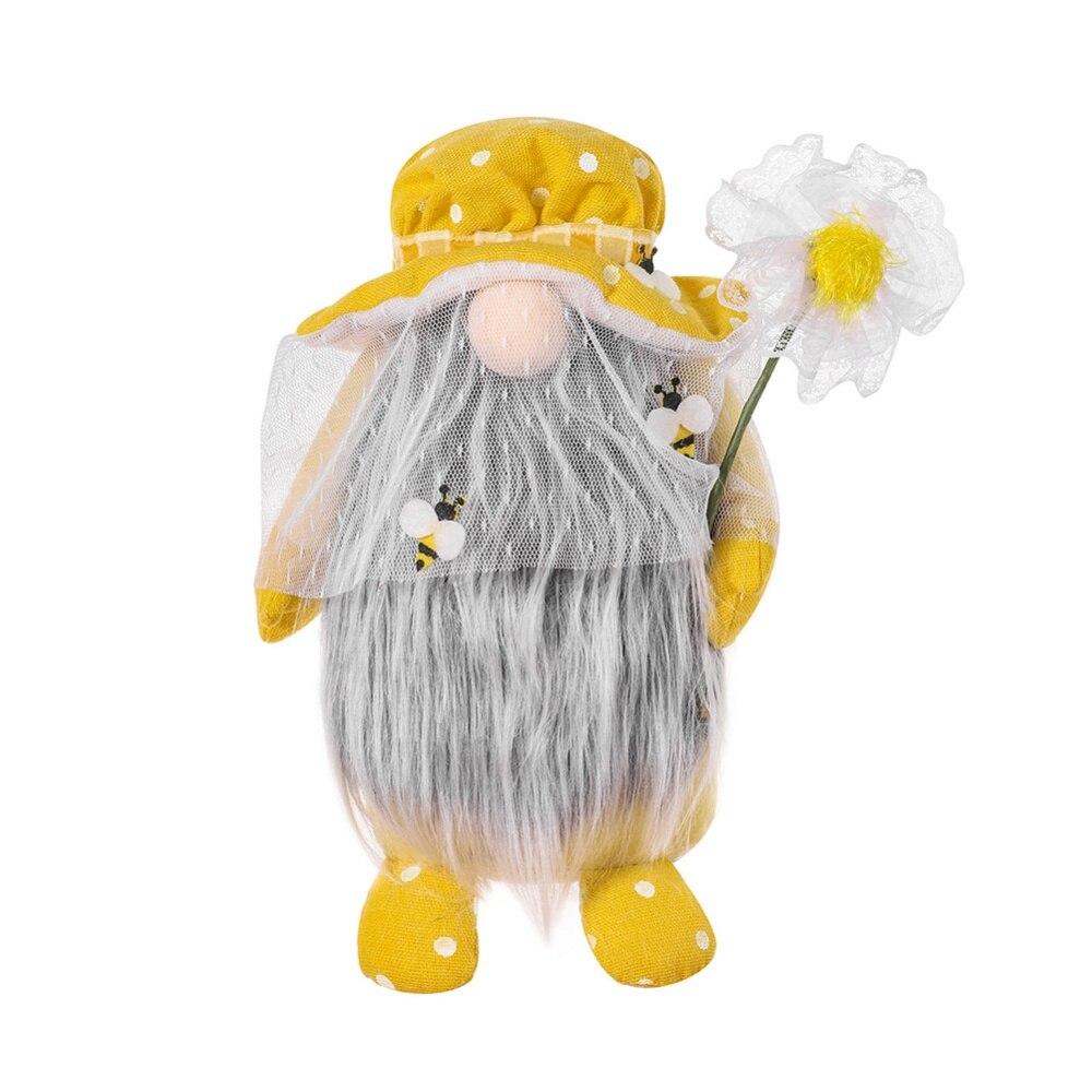 Bee Festival Dwarf Home Plush Gnomes Dolls Decoration Festive Decoration