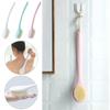 Back Rubbing Shower Brush Long Handle Body Exfoliating Brush Useful Shower Tools