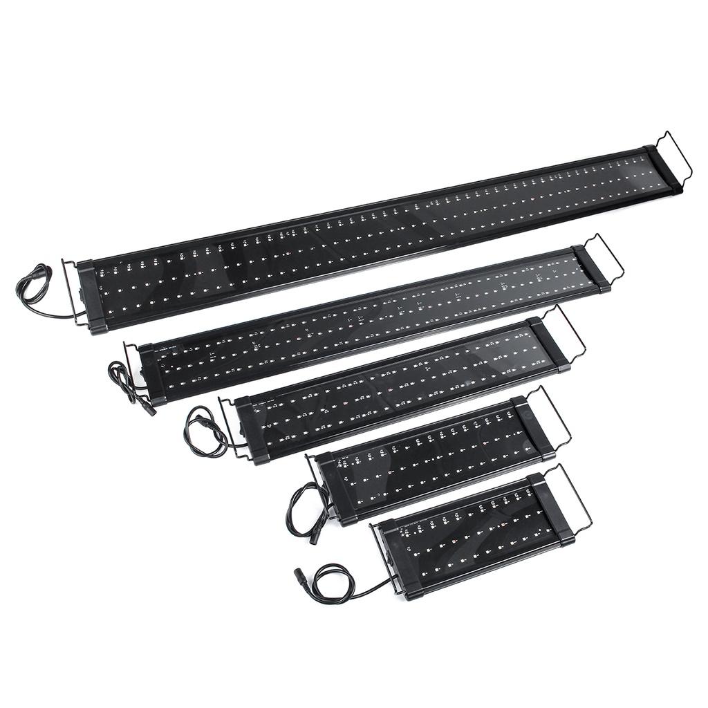 12 В вилка европейского стандарта, супертонкий светодиодный светильник для аквариума, многоцветный, полный спектр, 30-120 см, аквариум, водные растения, морская лампа для выращивания растений