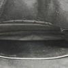 [Pre-Owned] Ysl Niki Silver Chain Black Label Logo Vintage Pleated Leather Crossbody Shoulder Bag - Very Good #1Q3DUDX