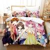 3D Печать To Love Ru Darkness Комплект постельного белья для мальчиков и девочек Размер Twin Queen King Постельное белье Пододеяльник Наволочка Кровать Мальчики Взрослый
