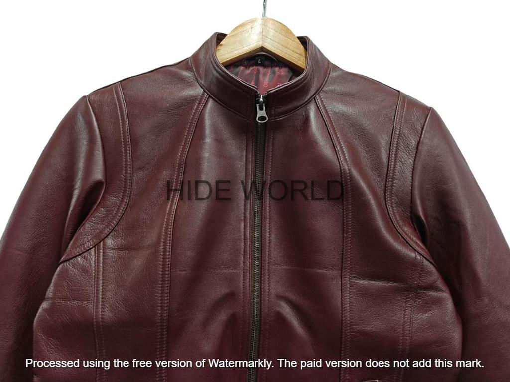 Новая женская куртка из натуральной кожи ягненка, стильная, ручная работа, байкерская, мотоциклетная