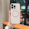 Применимо к Apple 17proMax гофрированный магнитный чехол для мобильного телефона iPhone16 матовый двухцветный ПК противоударный 15 защитный чехол