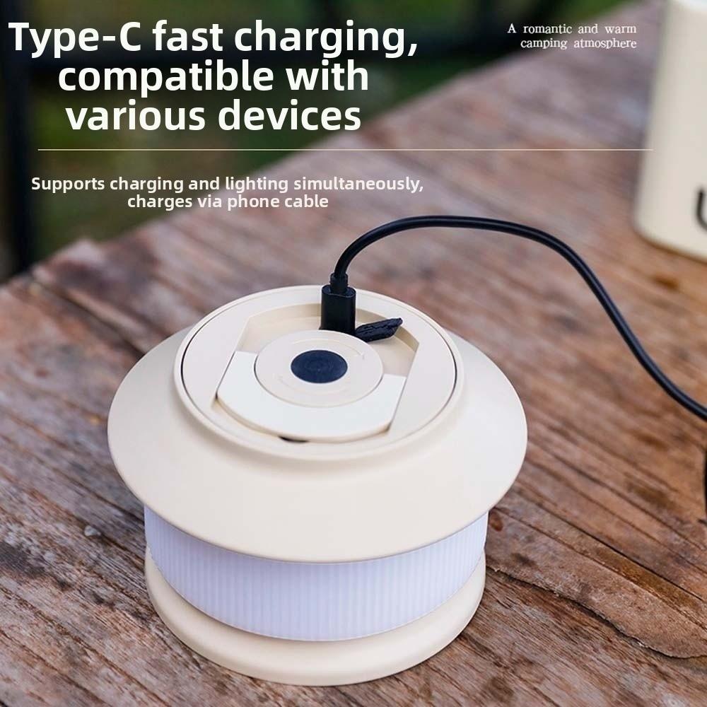 Hanging Camping Lantern Waterproof Retro Tent Lamp  Festive Decorations